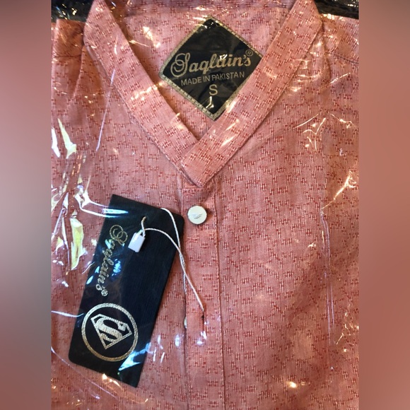 Pakistani Indian Bollywood 2 pc kameez kurta mens size SMALL - Picture 9 of 17